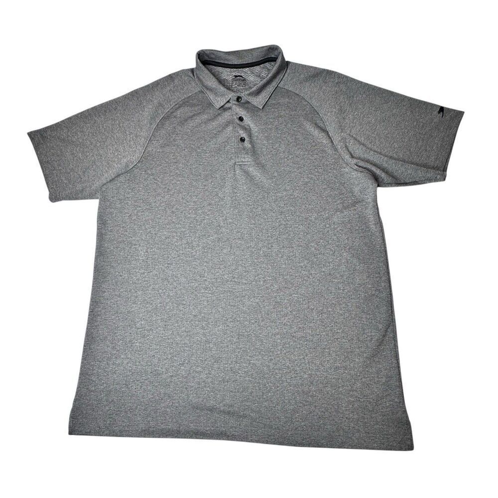 Slazenger Sz XL Mens Golf Polo Shirt Size Gray
